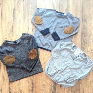 Set of 3 toddler boys Zara sweaters 24-36 mos, 2-3 years